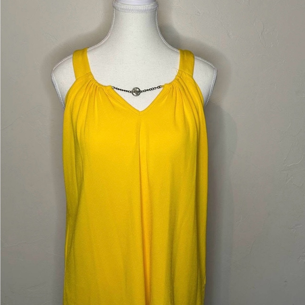 Yellow Sleeveless Women's Top